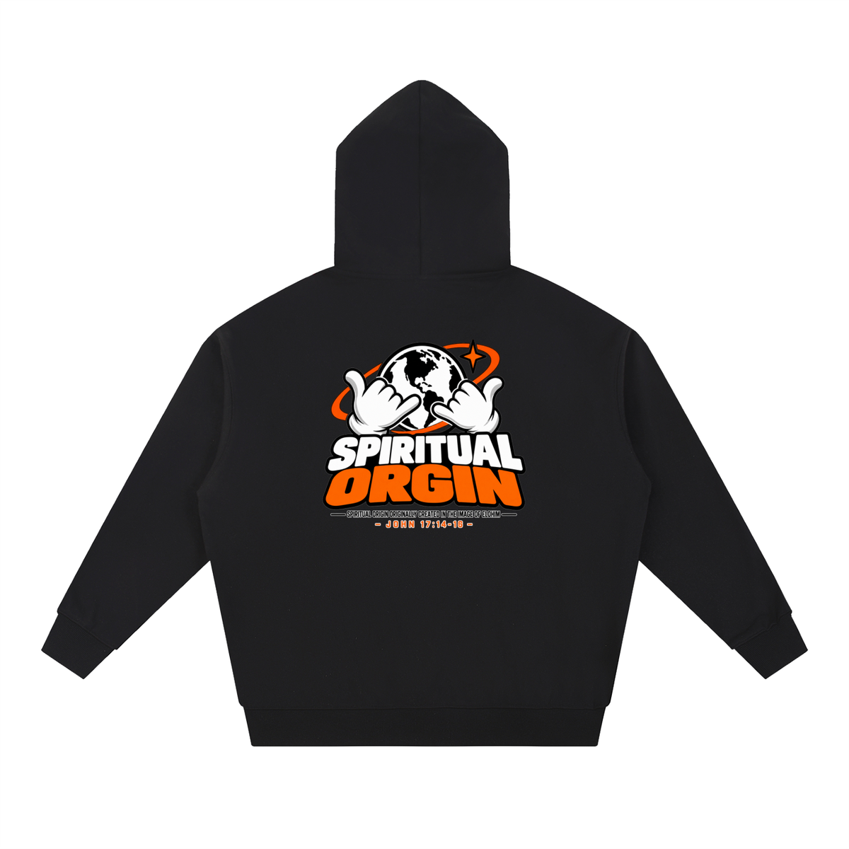 SPIRITUAL ORGIN - SPIRITUAL ORGIN ORIGINALLY CREATED IN THE IMAGE OF ELOHIM- Hoodie