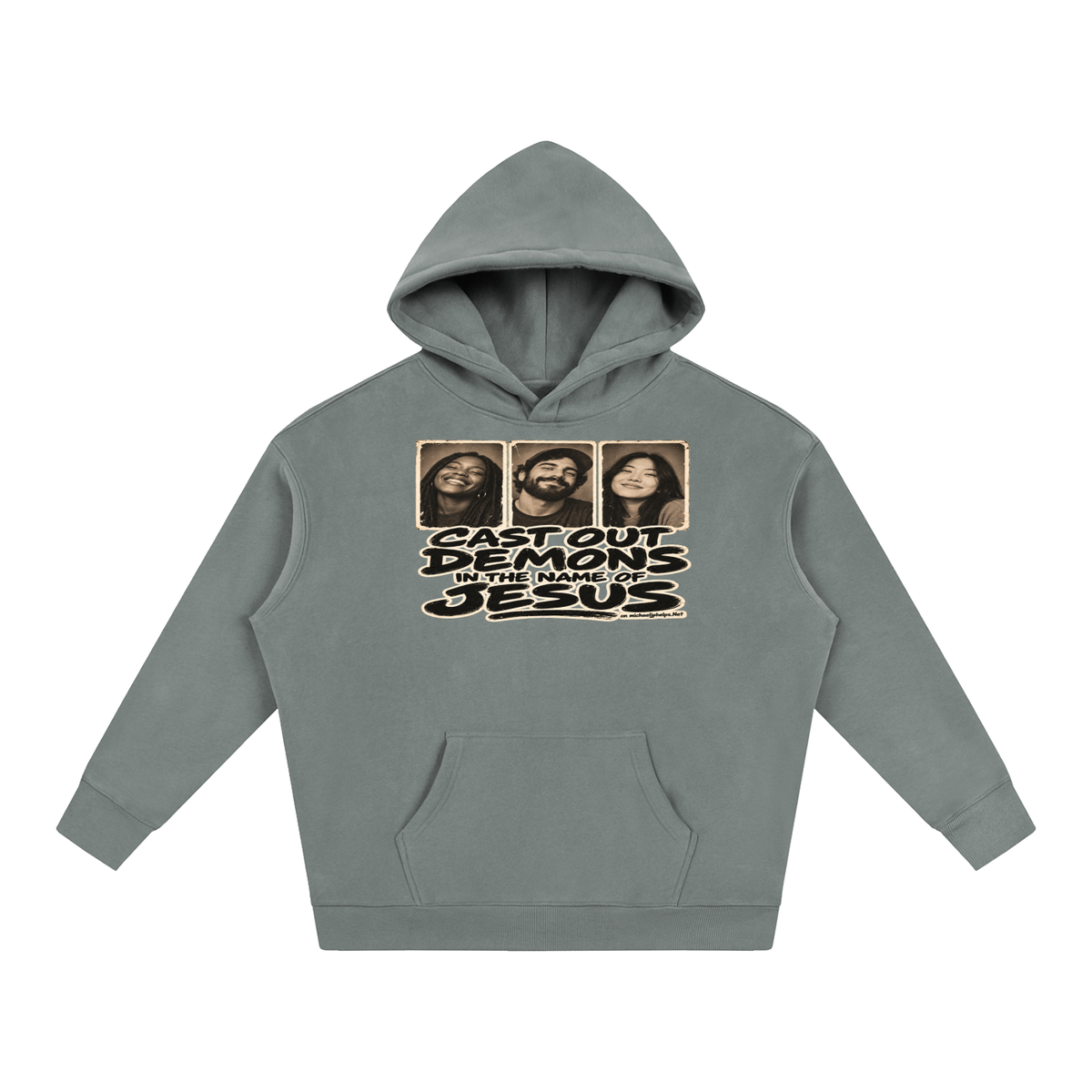 Cast out demons in the name of Jesus on Michaeljphelps.Net Hoodie