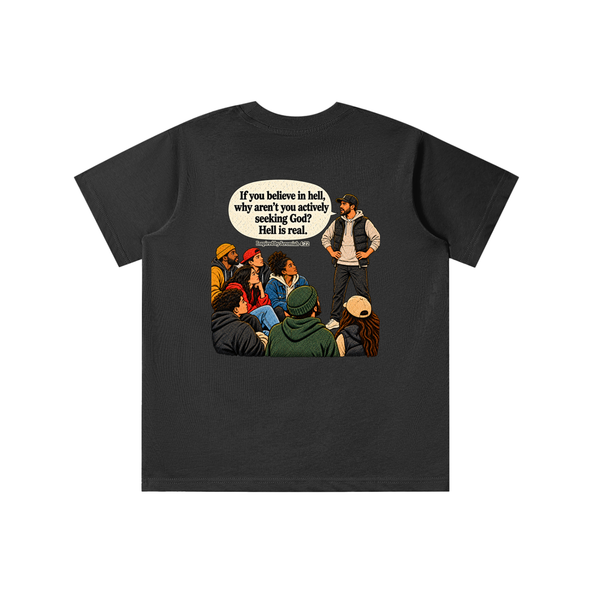 HELL IS NOT DOPE youth T-shirt