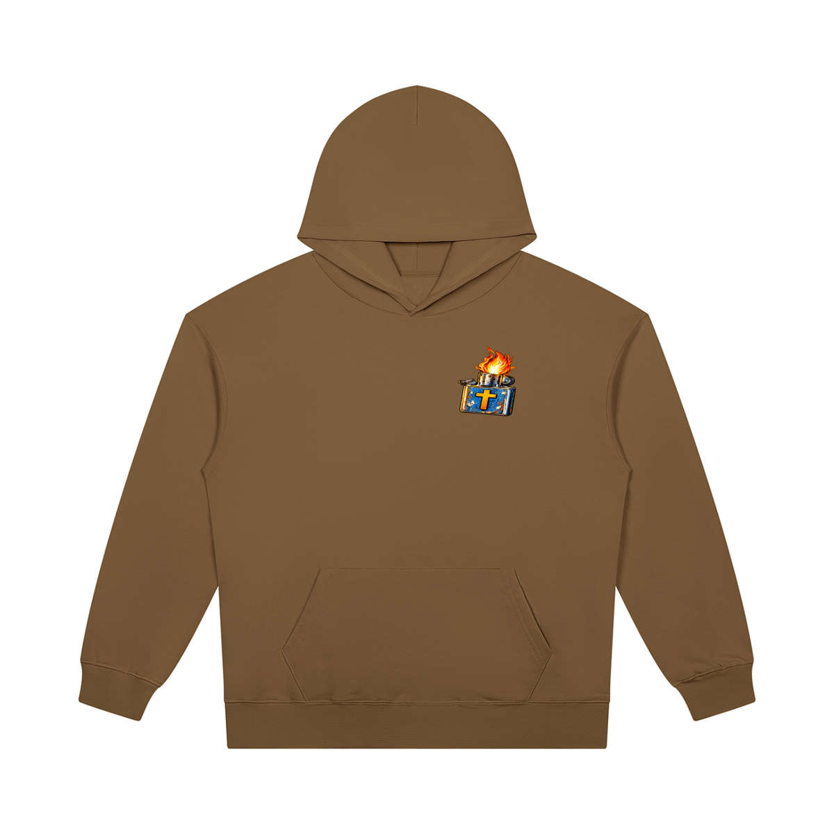 JESUS SAVES FROM IRE THAT GOES OUT AND DOGS DON'T GO TO THE NEW JERUSALEM ACCORDING TO REVELATION 22:15 Hoodie
