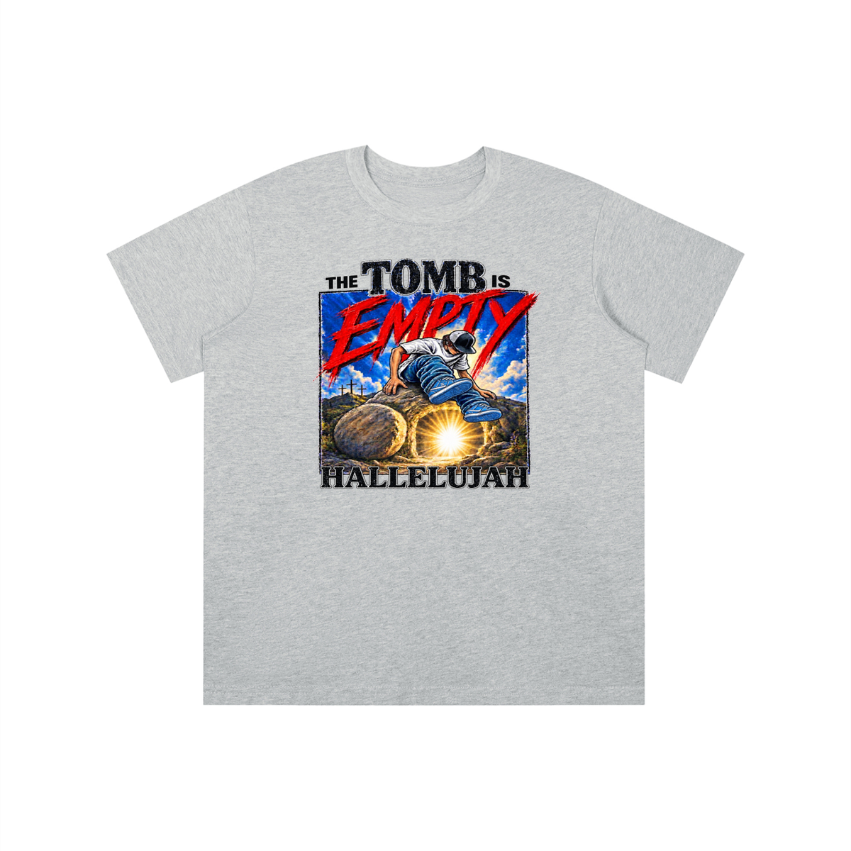 THE TOMB IS EMPTY HALLELUJAH youth T-shirt