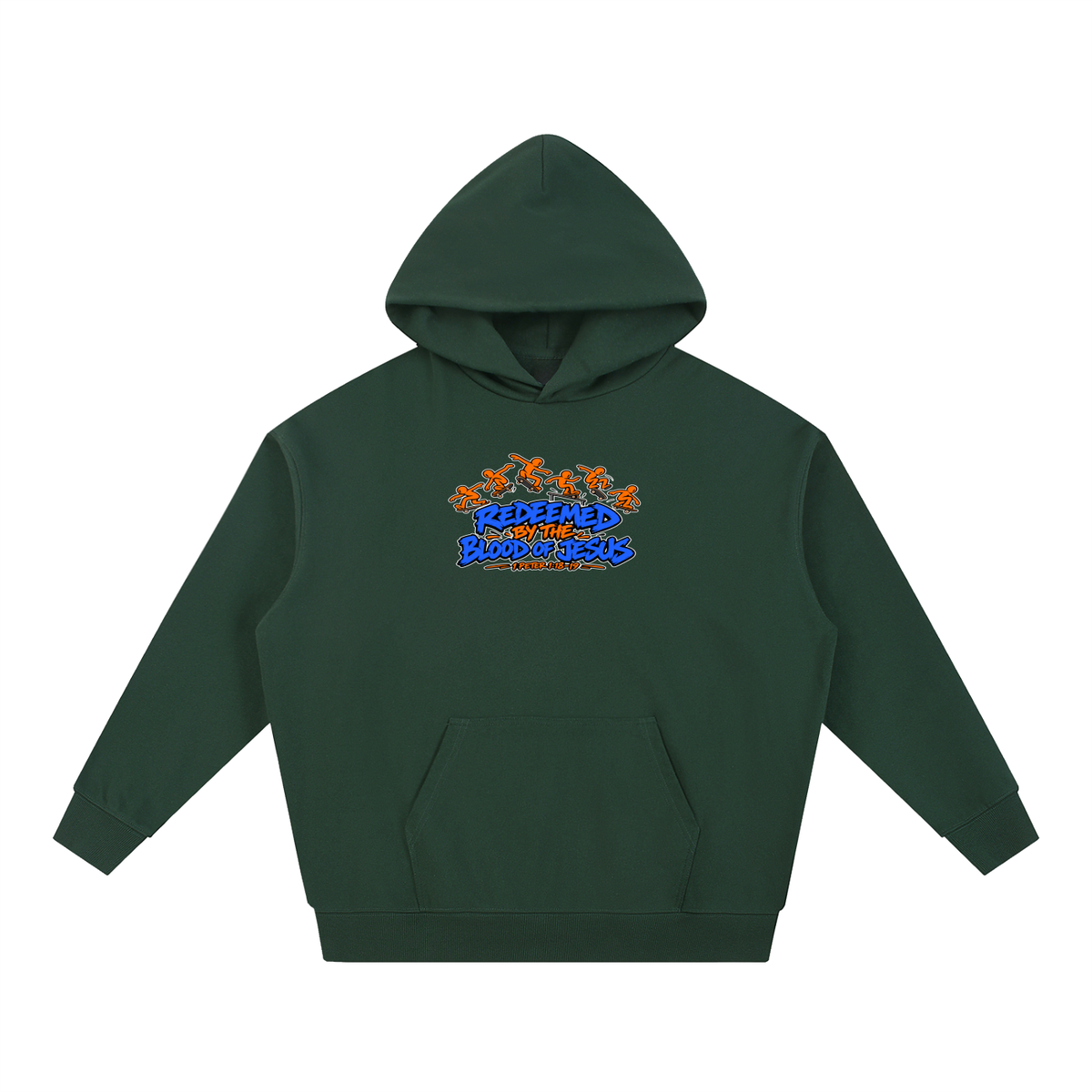 REDEEMED BY THE BLOOD OF JESUS - 1 PETER 1:18-19 - Hoodie