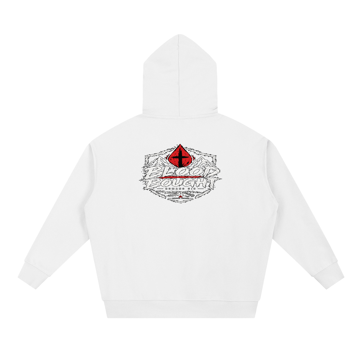 BLOOD BOUGHT - ROMANS 5:9 - Hoodie
