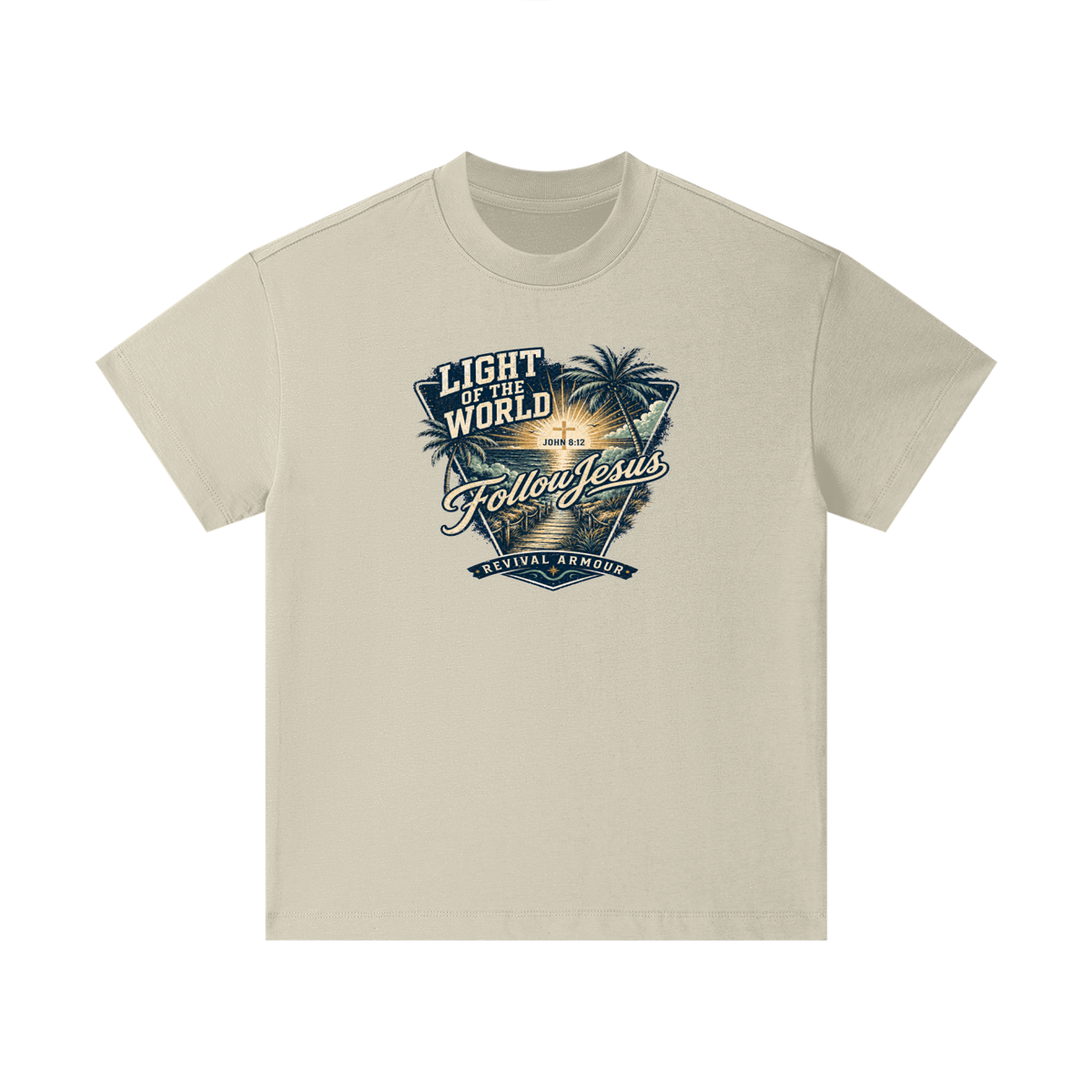 LIGHT OF THE WORLD FOLLOW JESUS REVIVAL ARMOUR Kids T-Shirt