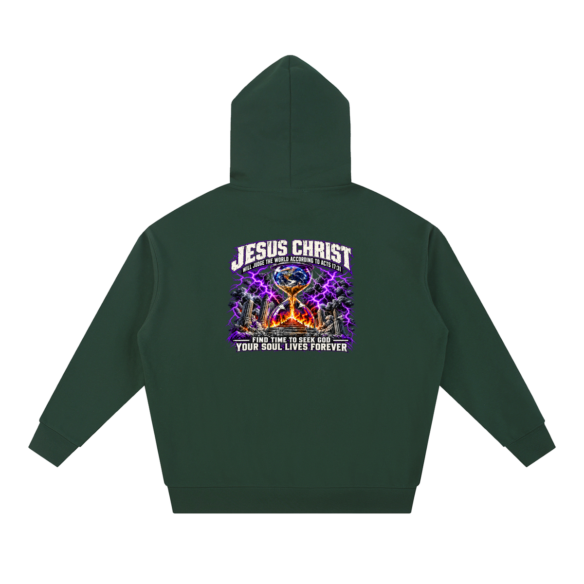THE STRUGGLE IS REAL BUT SO IS JESUS - INSPIRED BY 1 PETER 5:10 - Hoodie