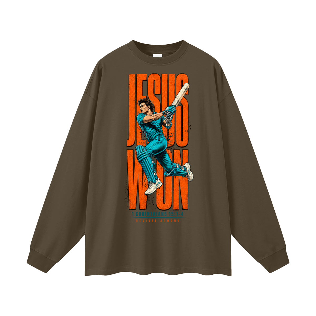 Jesus Won Long Sleeve T-Shirt