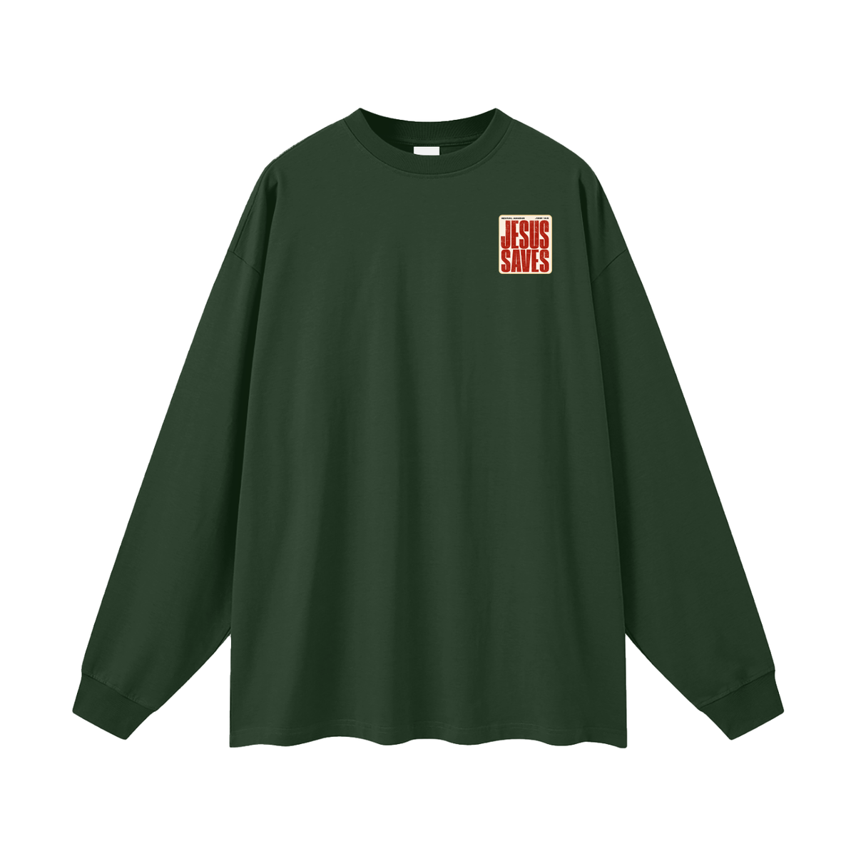 Jesus saves Long Sleeve T-Shirt