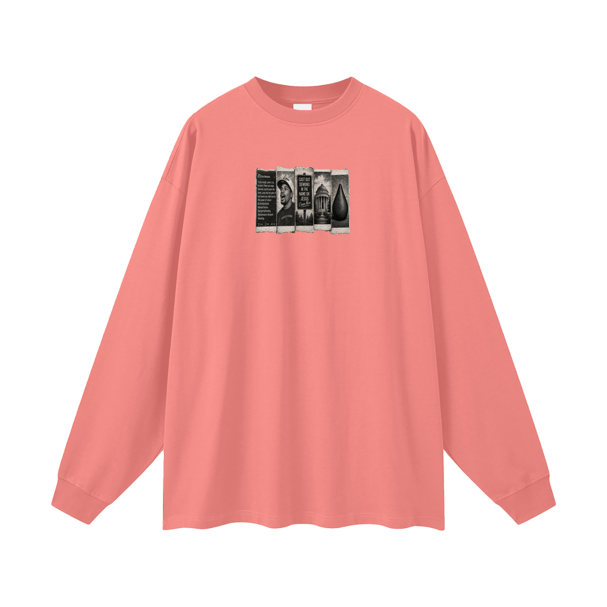 Cast out demons in the name of Jesus C'mon man Long Sleeve T-Shirt