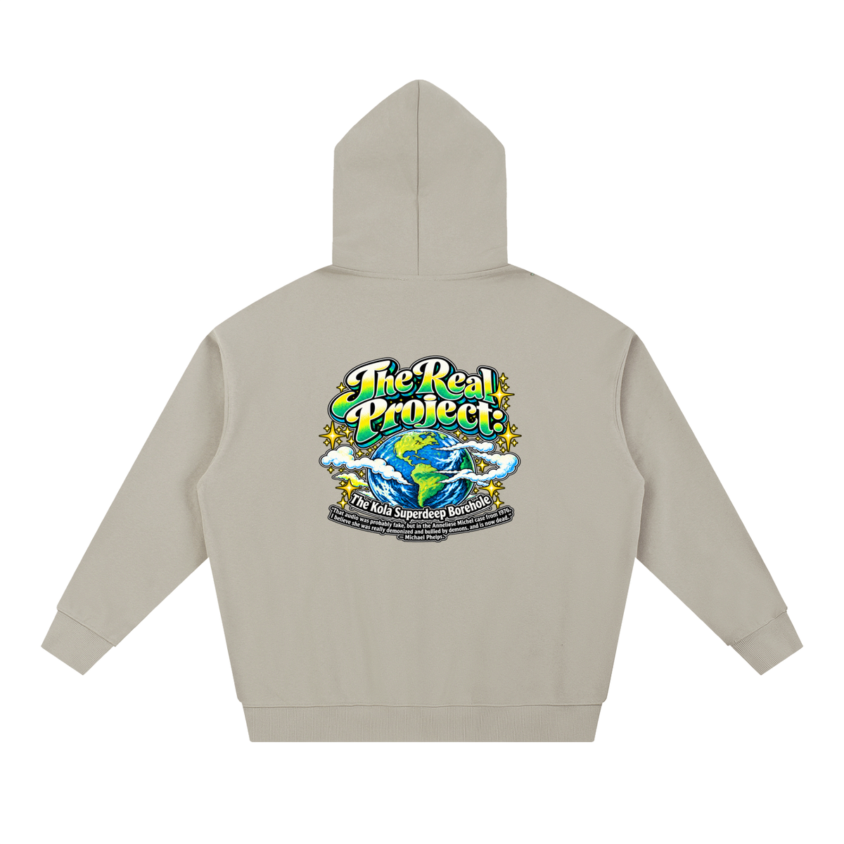 REDEEMED BY THE OF JESUS ACCORDING TO EPHESIANS 1:7 THE REAL PROJECT: THE KOLA SUPERDEEP BOREHOLE Hoodie