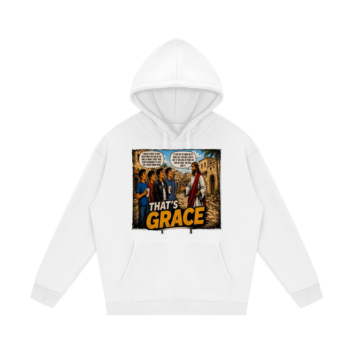Matthew 16:25 NLT Hoodie