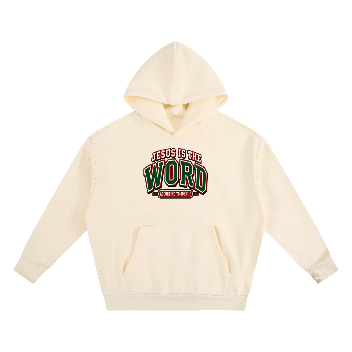 JESUS IS THE WORD ACCORDING TO JOHN 1:1 Hoodie