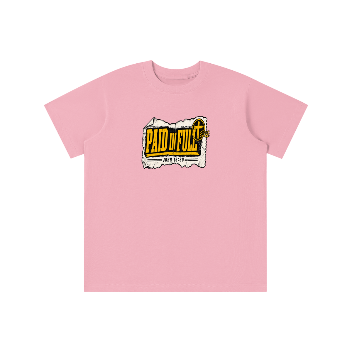 PAID IN FULL - JOHN 19:30 - youth T-shirt