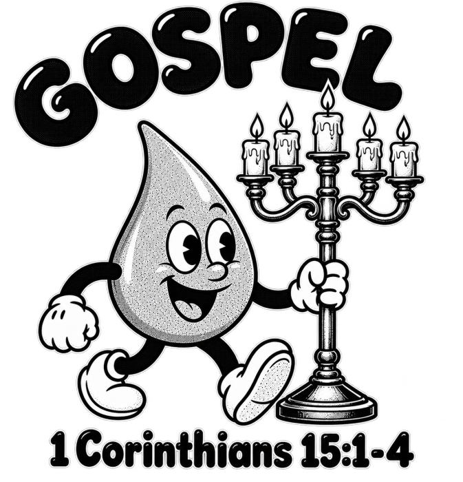 GOSPEL 1 Corinthians 15:1-4 Hoodie