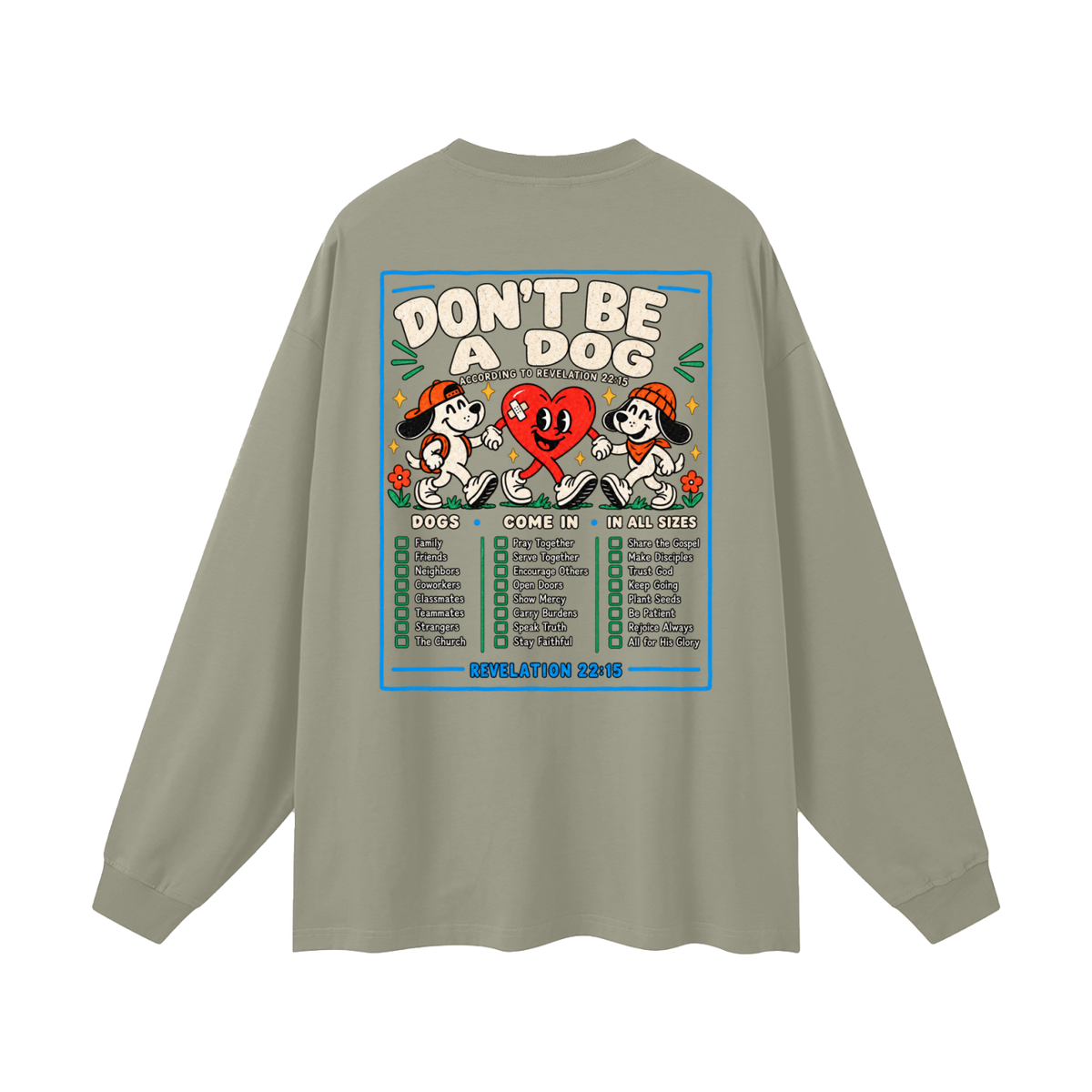 CAST ALL YOUR BURDENS TO JESUS ACCORDING TO Matthew 11:28–30 THO Long Sleeve T-Shirt