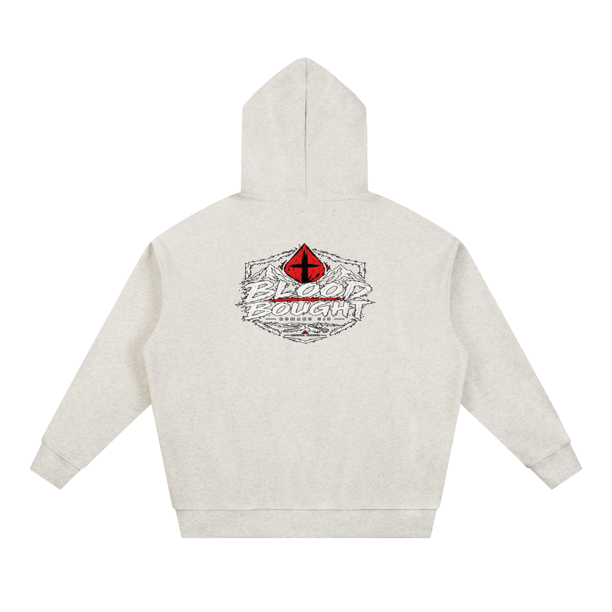 BLOOD BOUGHT - ROMANS 5:9 - Hoodie