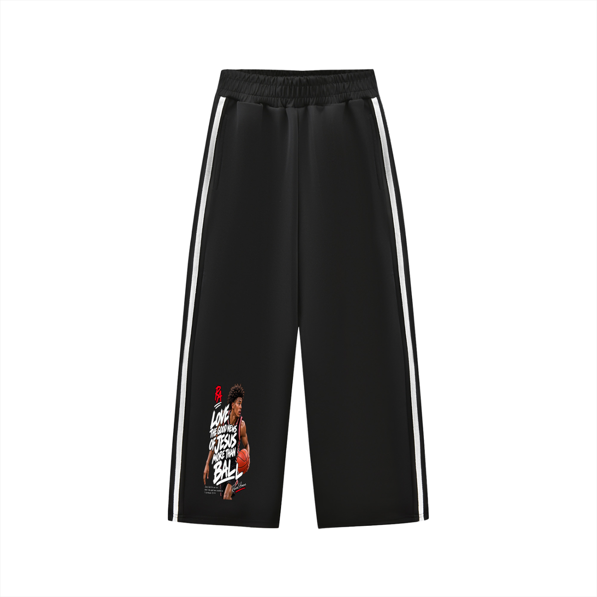LOVE THE GOOD NEWS OF JESUS MORE THAN BALL youth Sweatpants