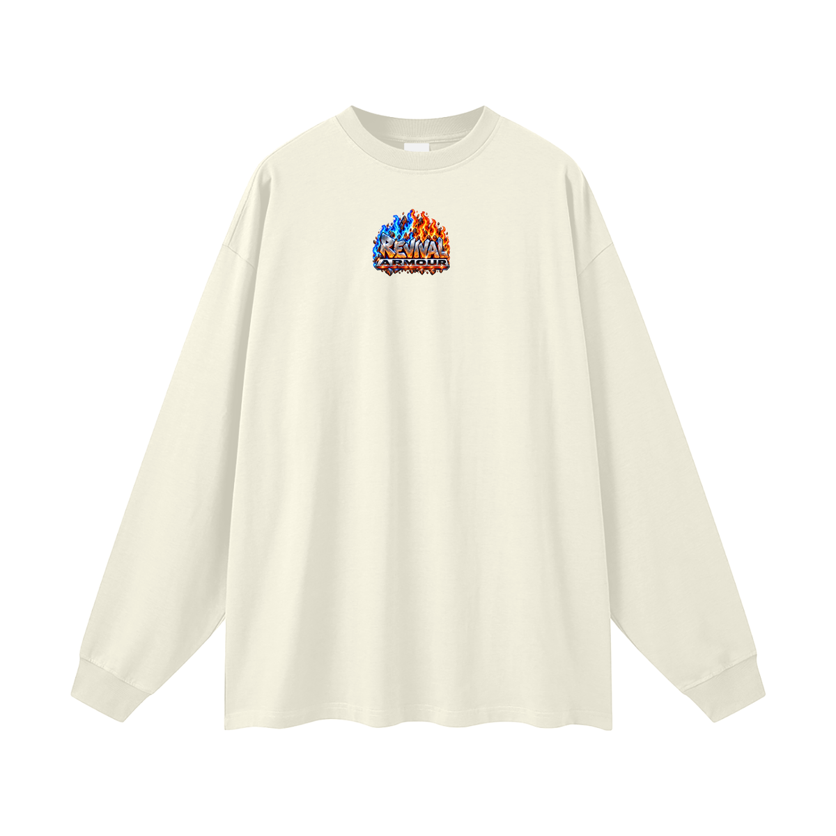 JESUS CAME TO SET THE WORLD ON FIRE AND WISHED IT WAS ALREADY BURNING ACCORDING TO LUKE 12:49 REVIVAL ARMOUR Long Sleeve T-Shirt