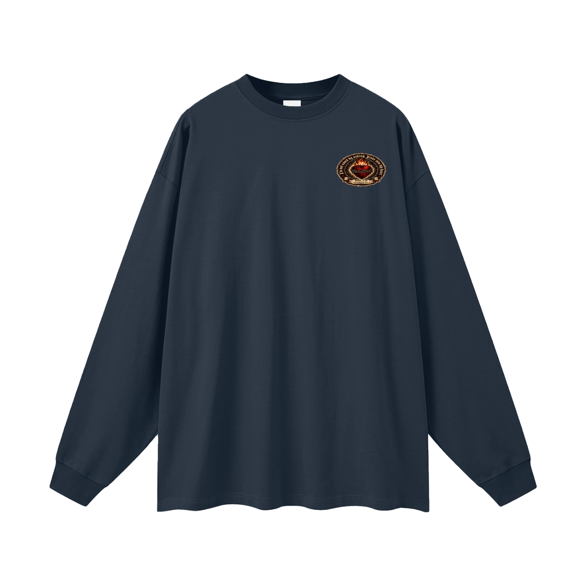 Jesus Reigns Forever Long Sleeve T-Shirt
