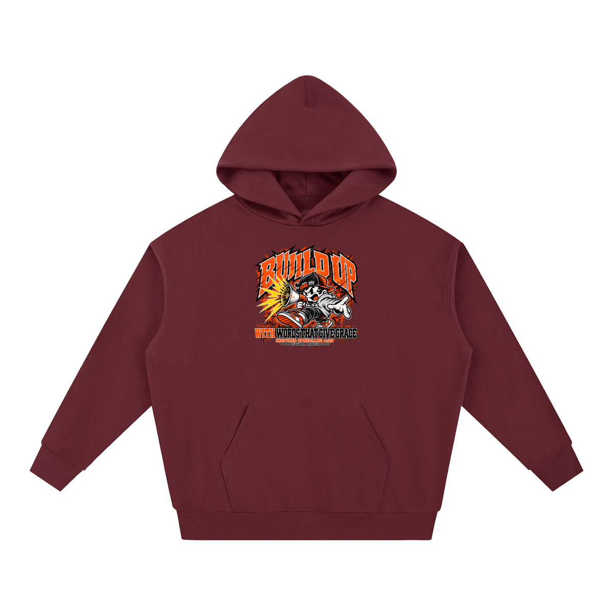 BUILD UP WITH WORDS THAT GIVE GRACE INSPIRED BY EPHESIANS 4:29 Hoodie