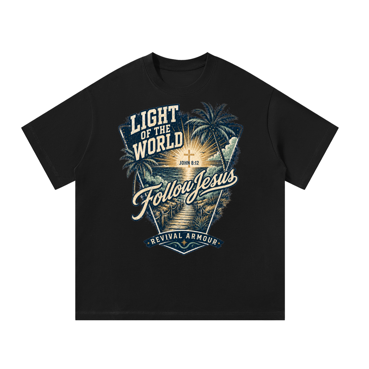 Light of the World follow Jesus T-Shirt