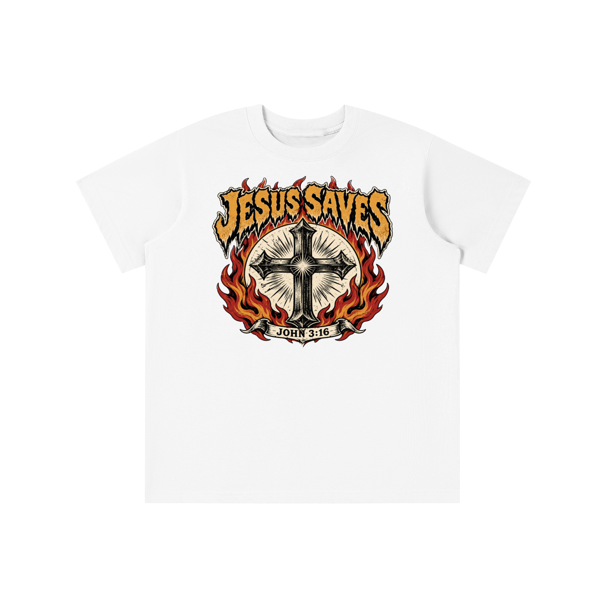 Jesus saves youth T-shirt