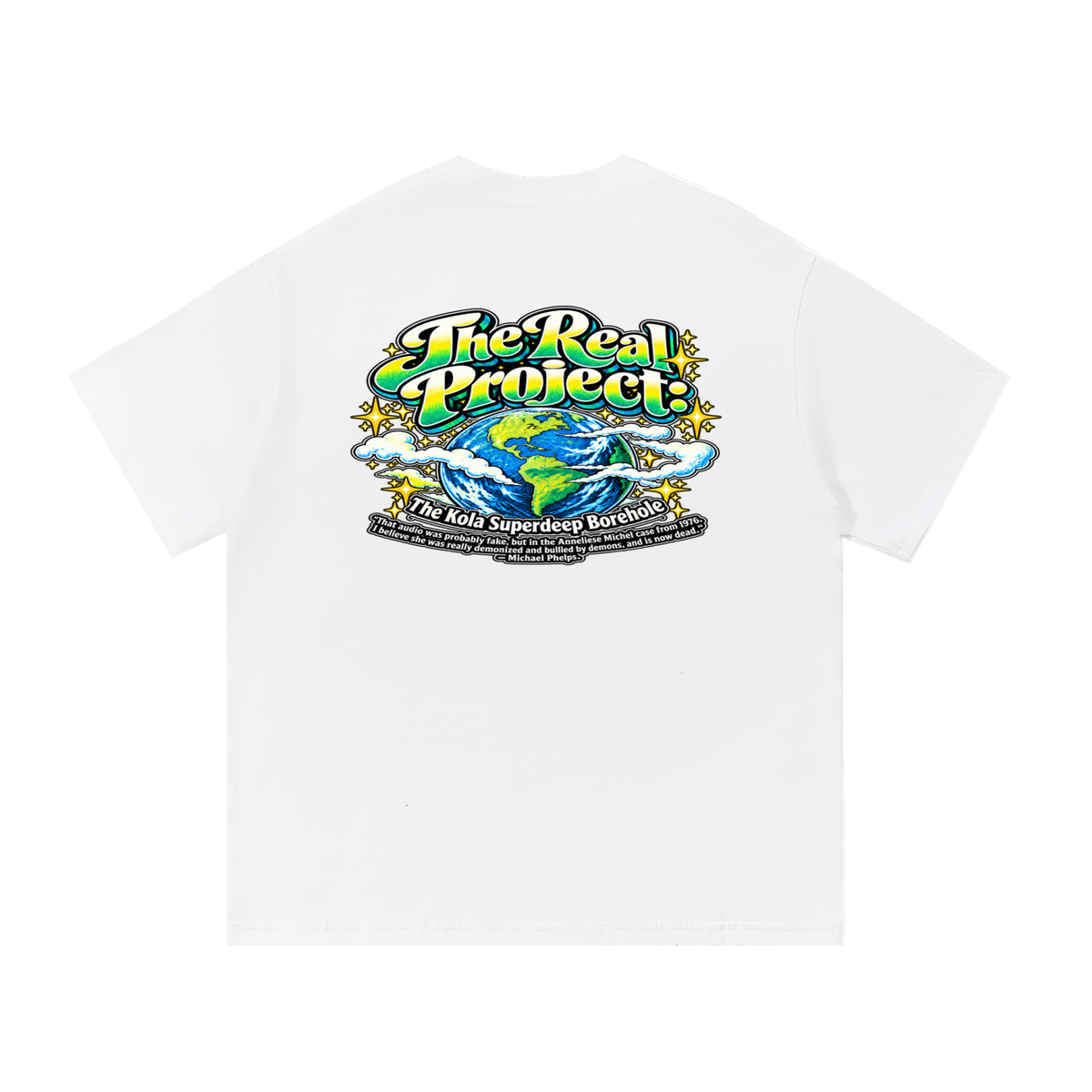 REDEEMED BY THE OF JESUS ACCORDING TO EPHESIANS 1:7 THE REAL PROJECT: THE KOLA SUPERDEEP BOREHOLE T-Shirt