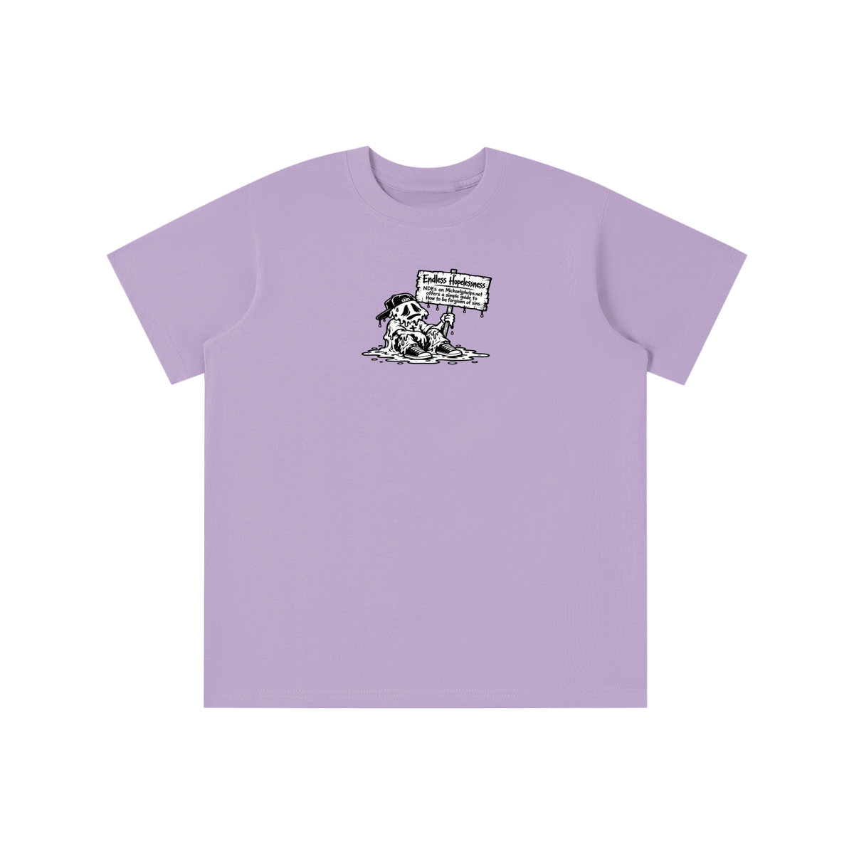 ENDLESS HOPELESSNESS NDEs on michaeljphelps.net offers a simple guide to How to be forgiven of sins youth T-shirt