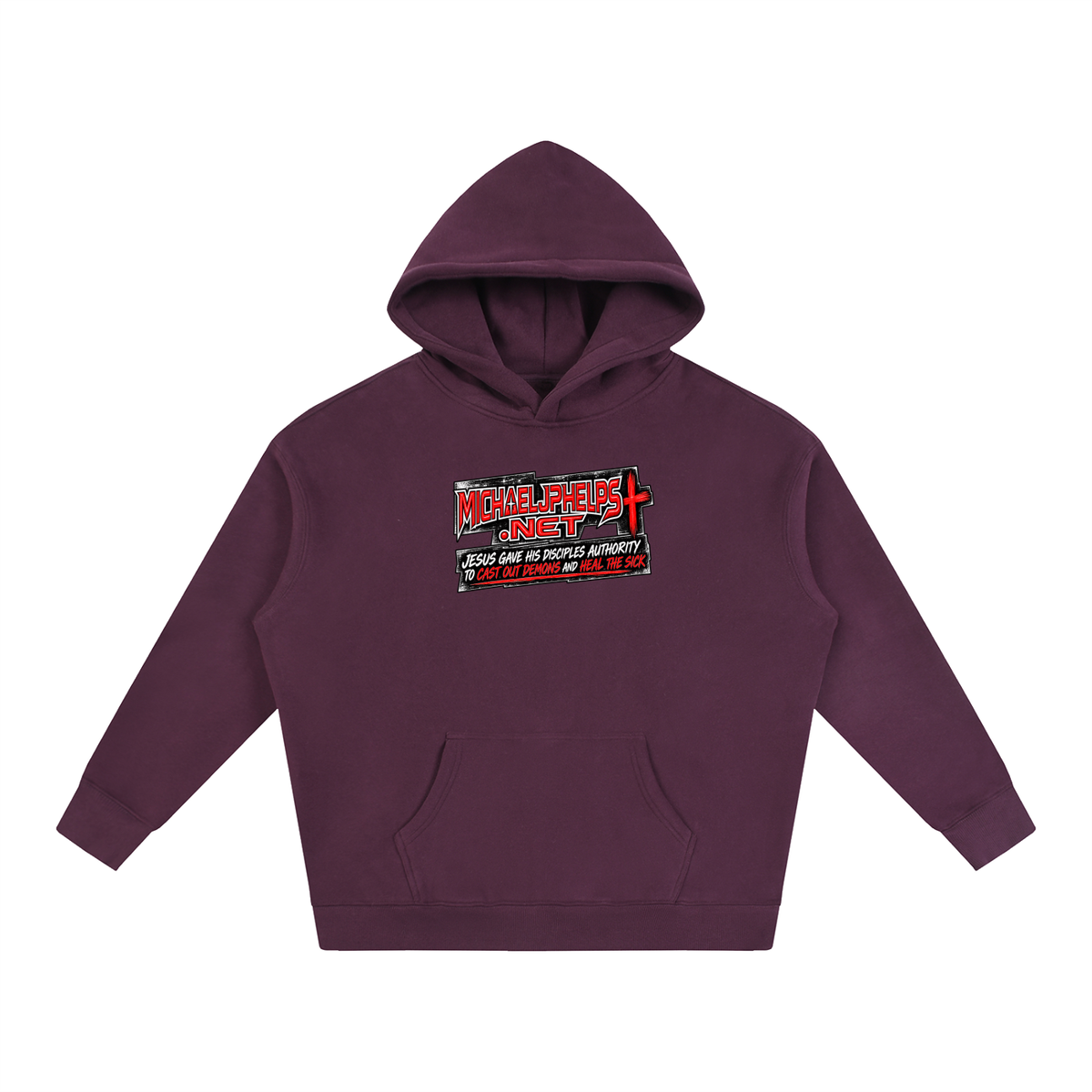 MICHAELJPHELPS.NET JESUS GAVE HIS DISCIPLES AUTHORITY TO CAST OUT DEMONS AND HEAL THE SICK Hoodie