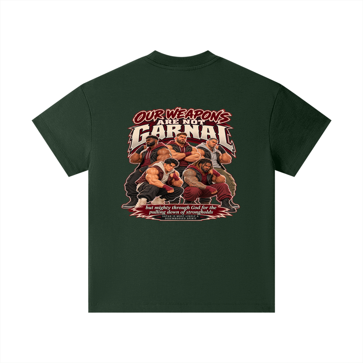 HUMANS ARE STUPID (Jeremiah 4:22) OUR WEAPONS ARE NOT CARNAL but mighty through God for the pulling down of strongholds SATAN IS MOST LIKELY A DISEMBODIED SPIRIT Kids T-Shirt