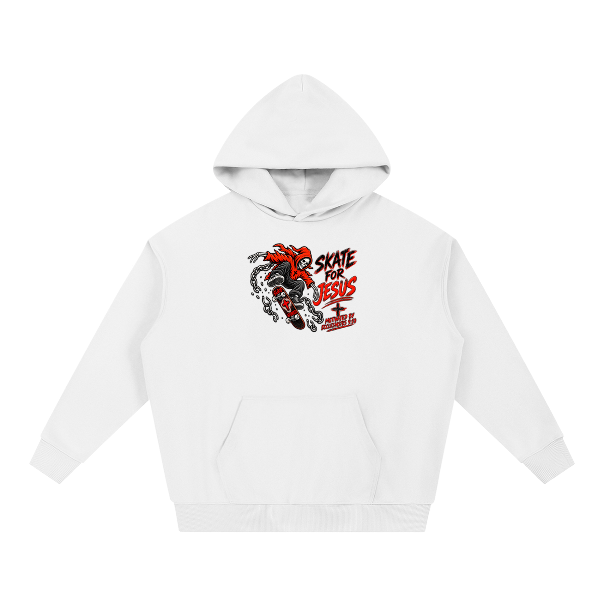 SKATE FOR JESUS MOTIVATED BY ECCLESIASTES 9:10 Hoodie