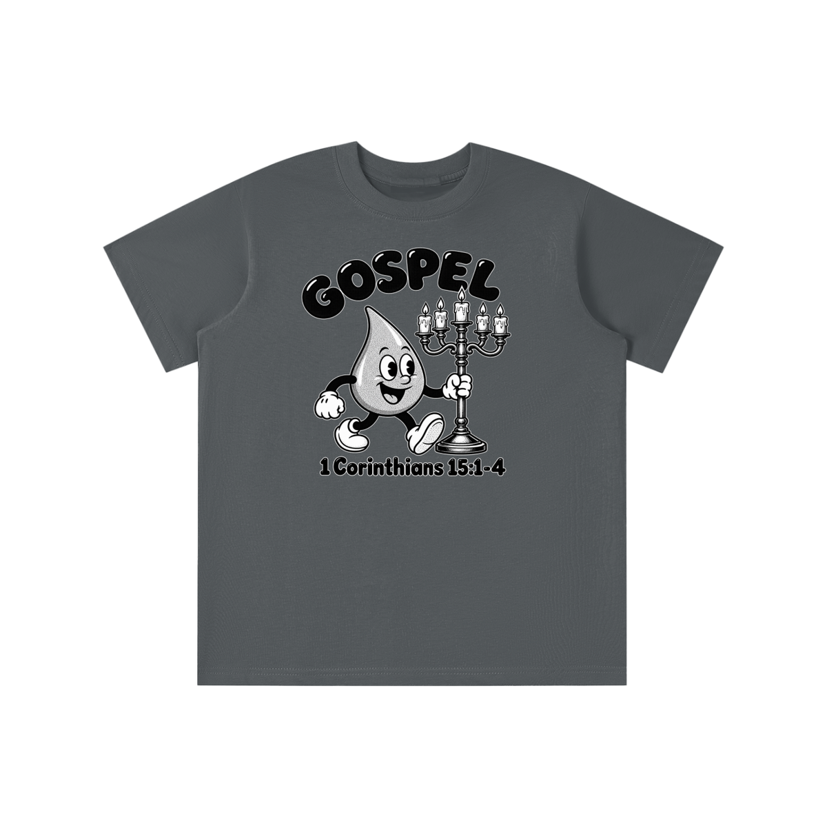 GOSPEL 1 Corinthians 15:1-4 youth T-shirt