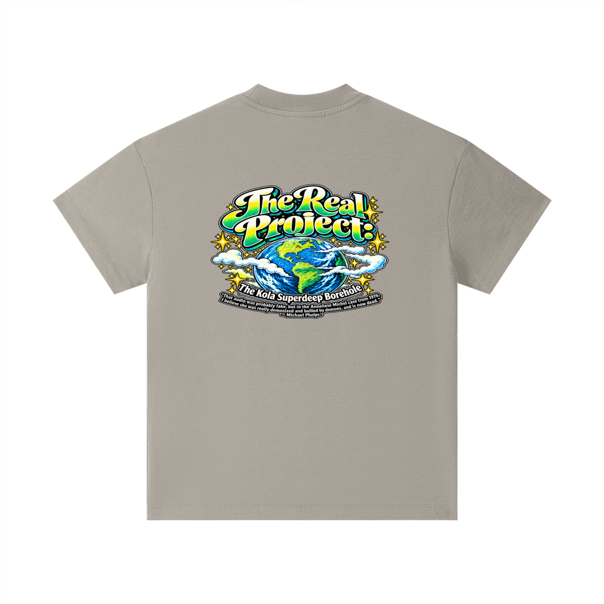 REDEEMED BY THE OF JESUS ACCORDING TO EPHESIANS 1:7 THE REAL PROJECT: THE KOLA SUPERDEEP BOREHOLE Kids T-Shirt