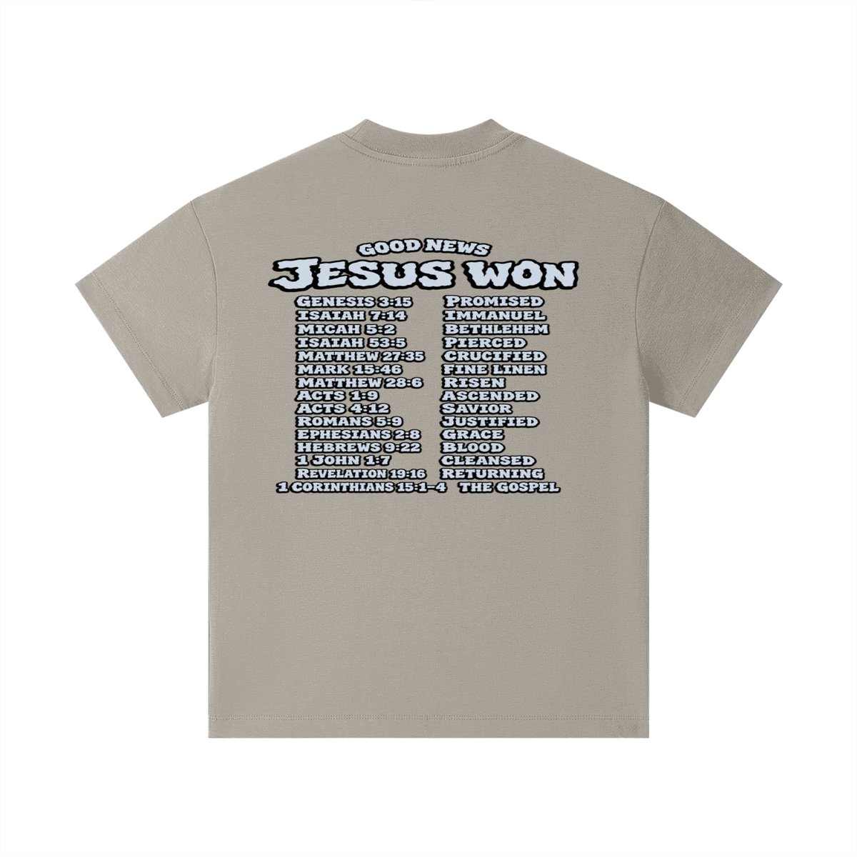 GOOD NEWS JESUS WON Kids T-Shirt
