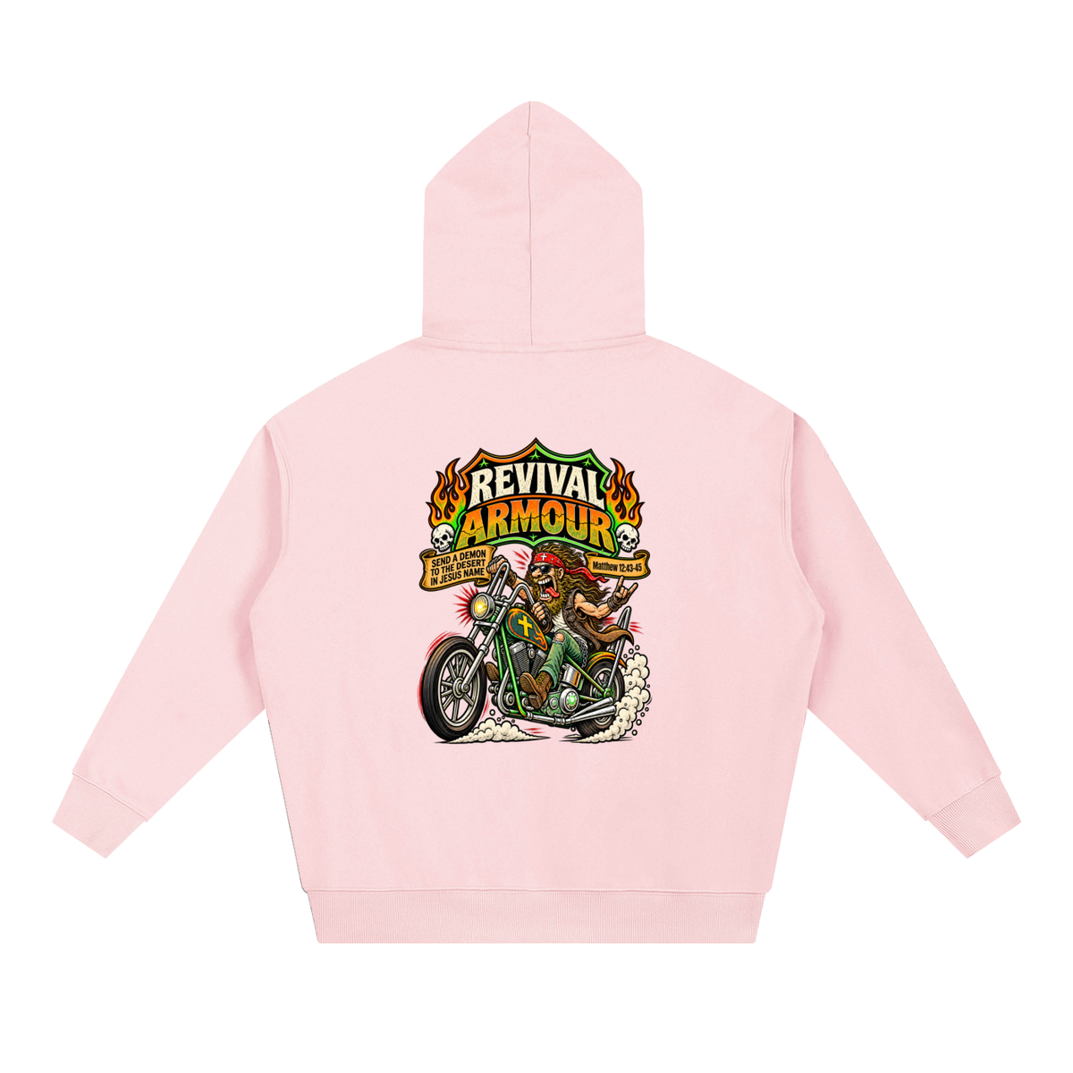 REVIVAL ARMOUR SEND A DEMON TO THE DESERT IN JESUS NAME [MATTHEW 12:43-45] Hoodie
