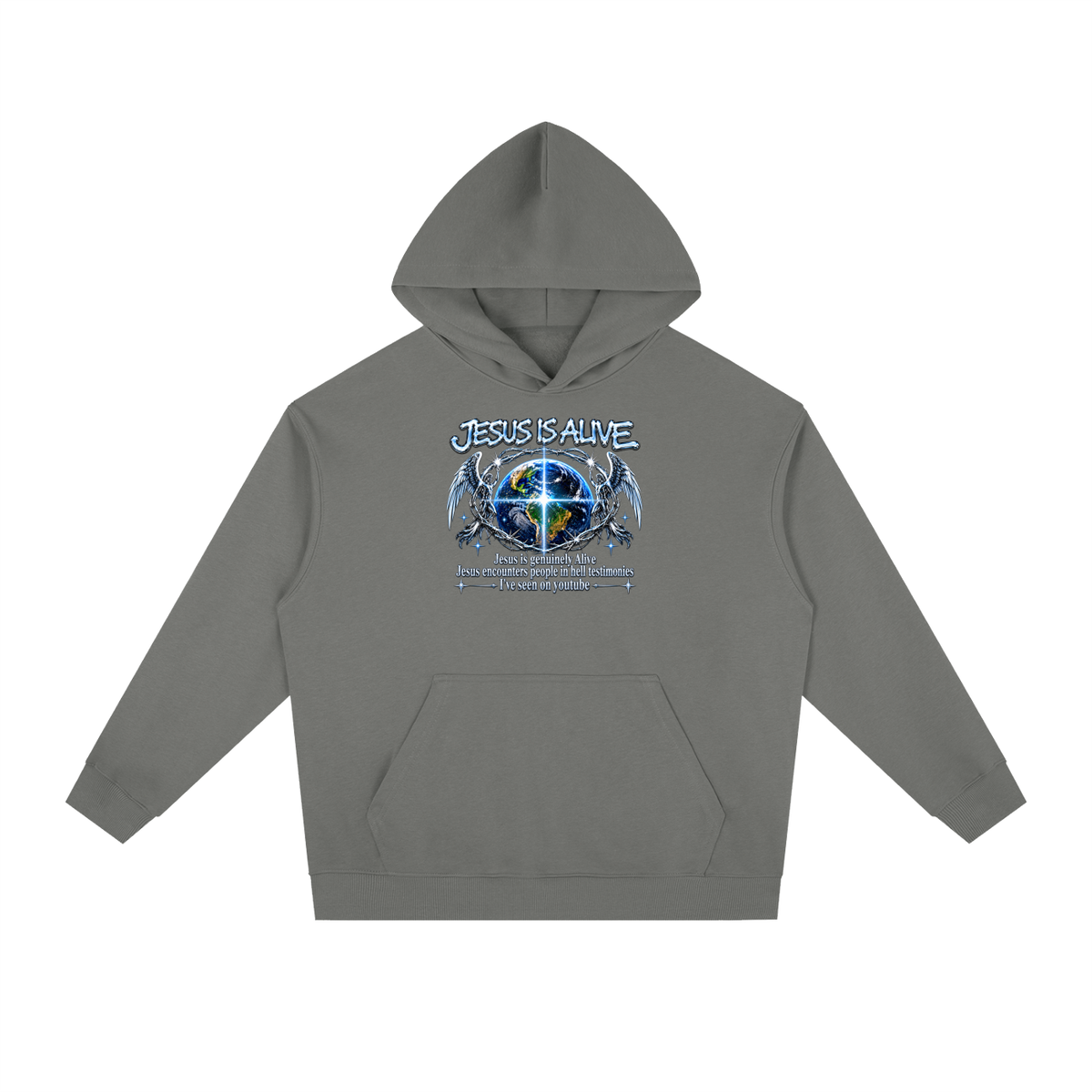 JESUS IS ALIVE Jesus is genuinely Alive Jesus encounters people in hell testimonies I've seen on youtube Hoodie