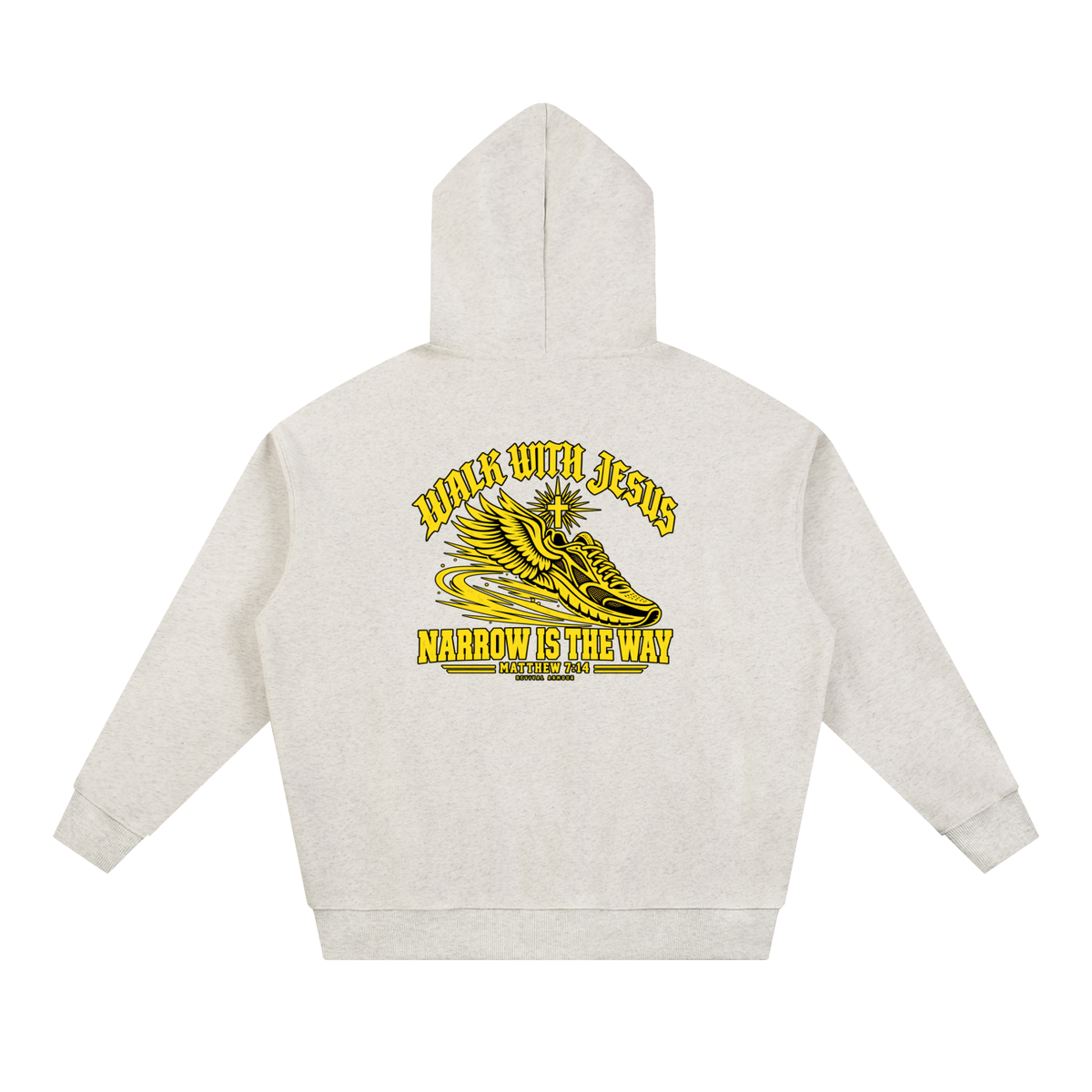 WALK WITH JESUS NARROW IS THE WAY - MATTHEW 7:14 - REVIVAL ARMOUR Hoodie