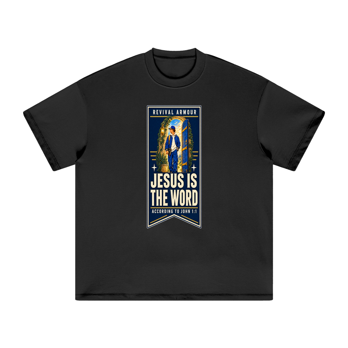 JESUS IS THE WORD ACCORDING TO JOHN 1:1 T-Shirt
