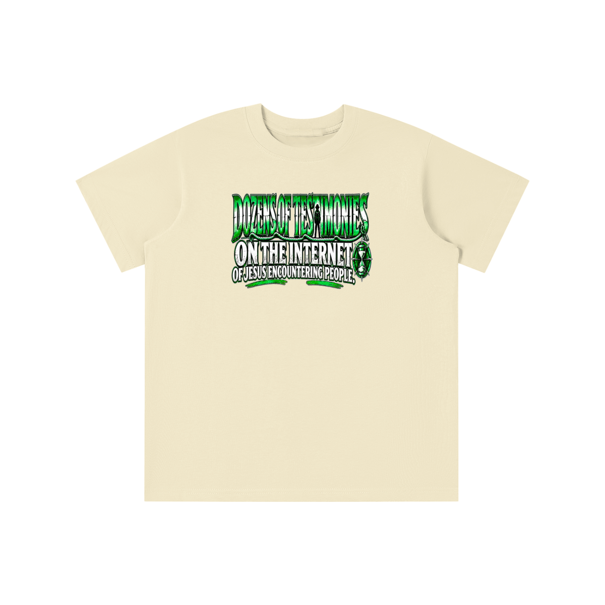 DOZENS OF TESTIMONIES ON THE INTERNET OF JESUS ENCOUNTERING PEOPLE. youth T-shirt