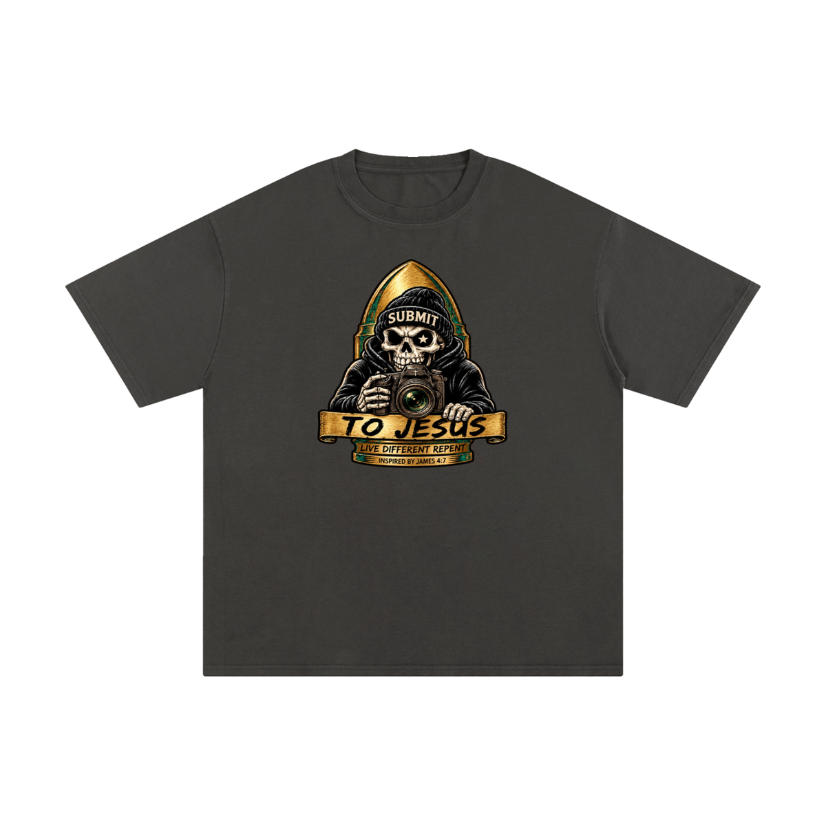 SUBMIT TO JESUS LIVE DIFFERENT REPENT INSPIRED BY JAMES 4:7 T-Shirt