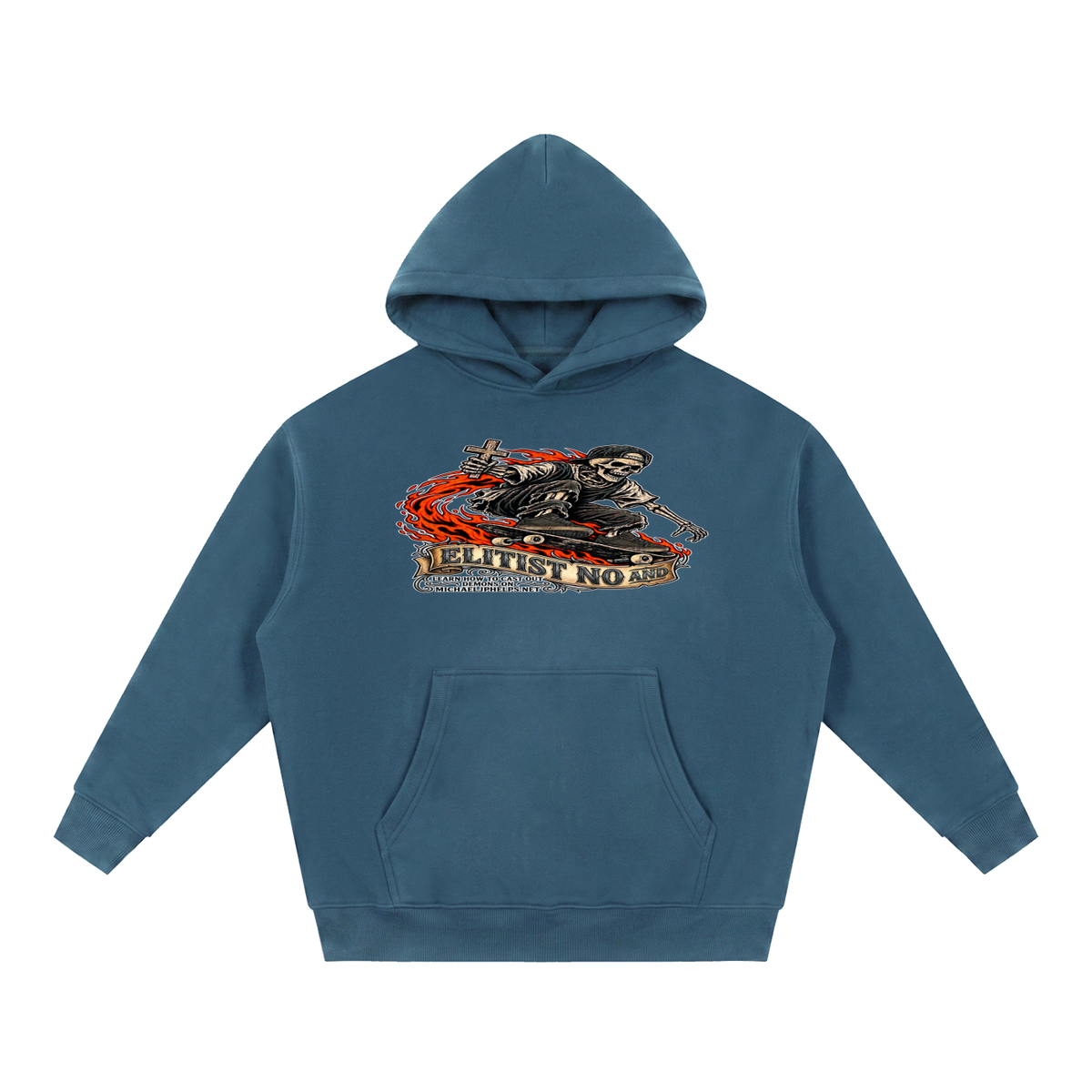 ELITIST NO AND LEARN HOW TO CAST OUT DMONS ON MICHAELJPHELPS.NET Hoodie