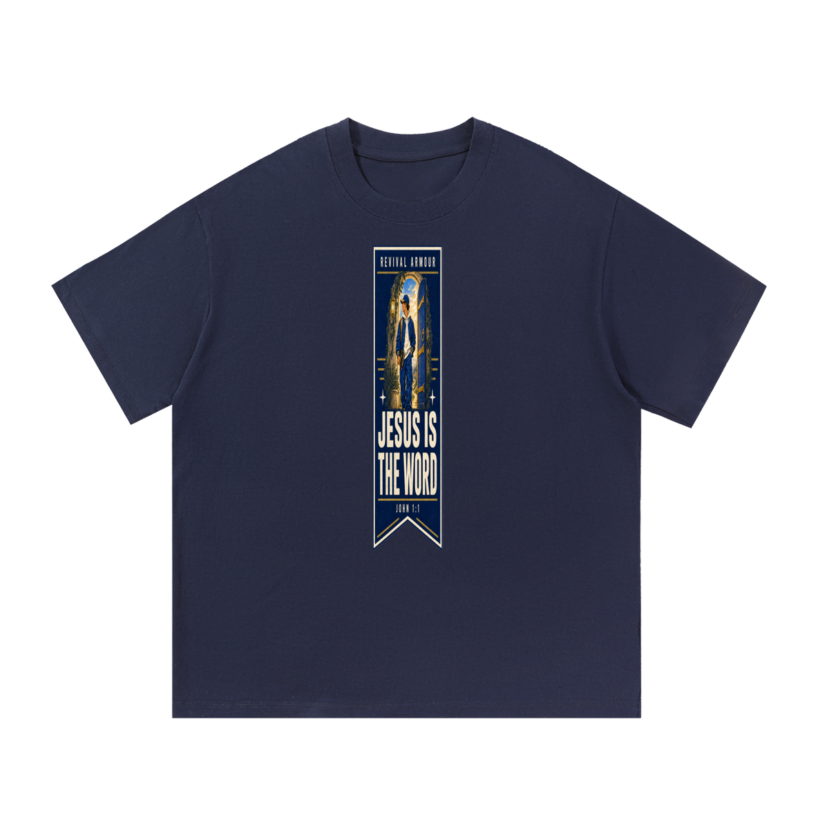 REVIVAL ARMOUR JESUS IS THE WORD _ JOHN 1:1 T-Shirt