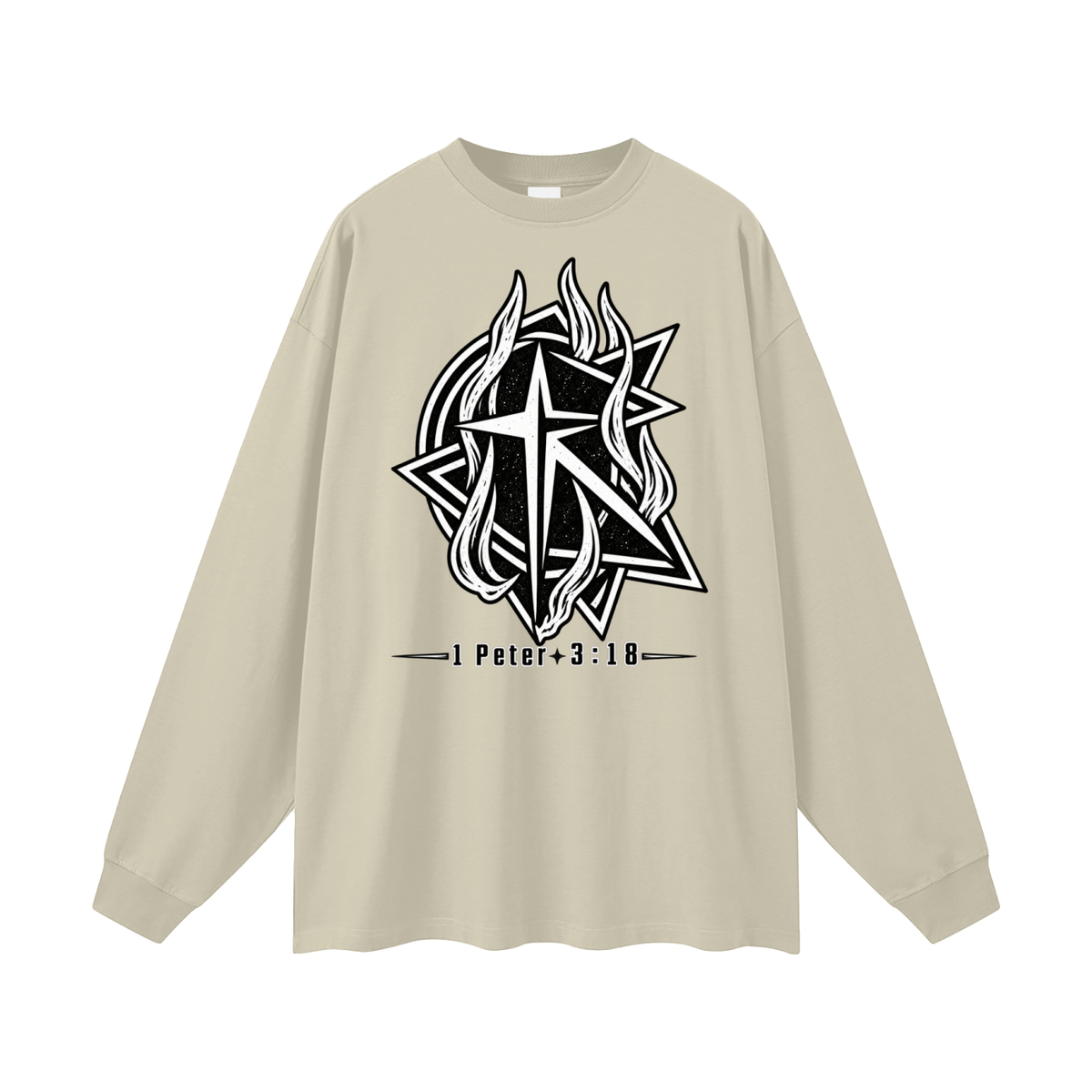 1 Peter 3:18 Long Sleeve T-Shirt