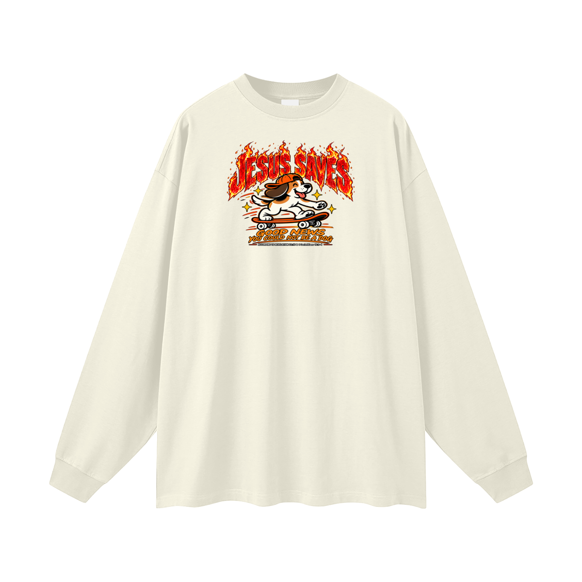 CAST ALL YOUR BURDENS TO JESUS ACCORDING TO Matthew 11:28–30 THO Long Sleeve T-Shirt