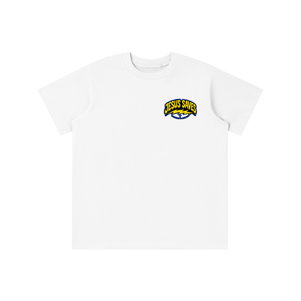 JESUS SAVES ACCORDING TO JOHN 3:16 youth T-shirt