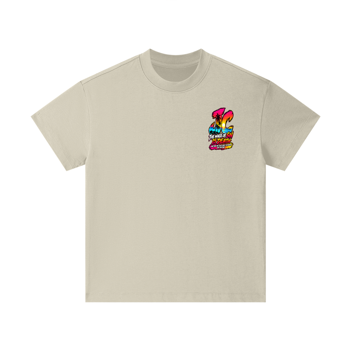 THE WAGE OF SIN IS DEATH AND THERE ARE JESUS CHRIST TESTIMONIES ON YOUTUBE Kids T-Shirt
