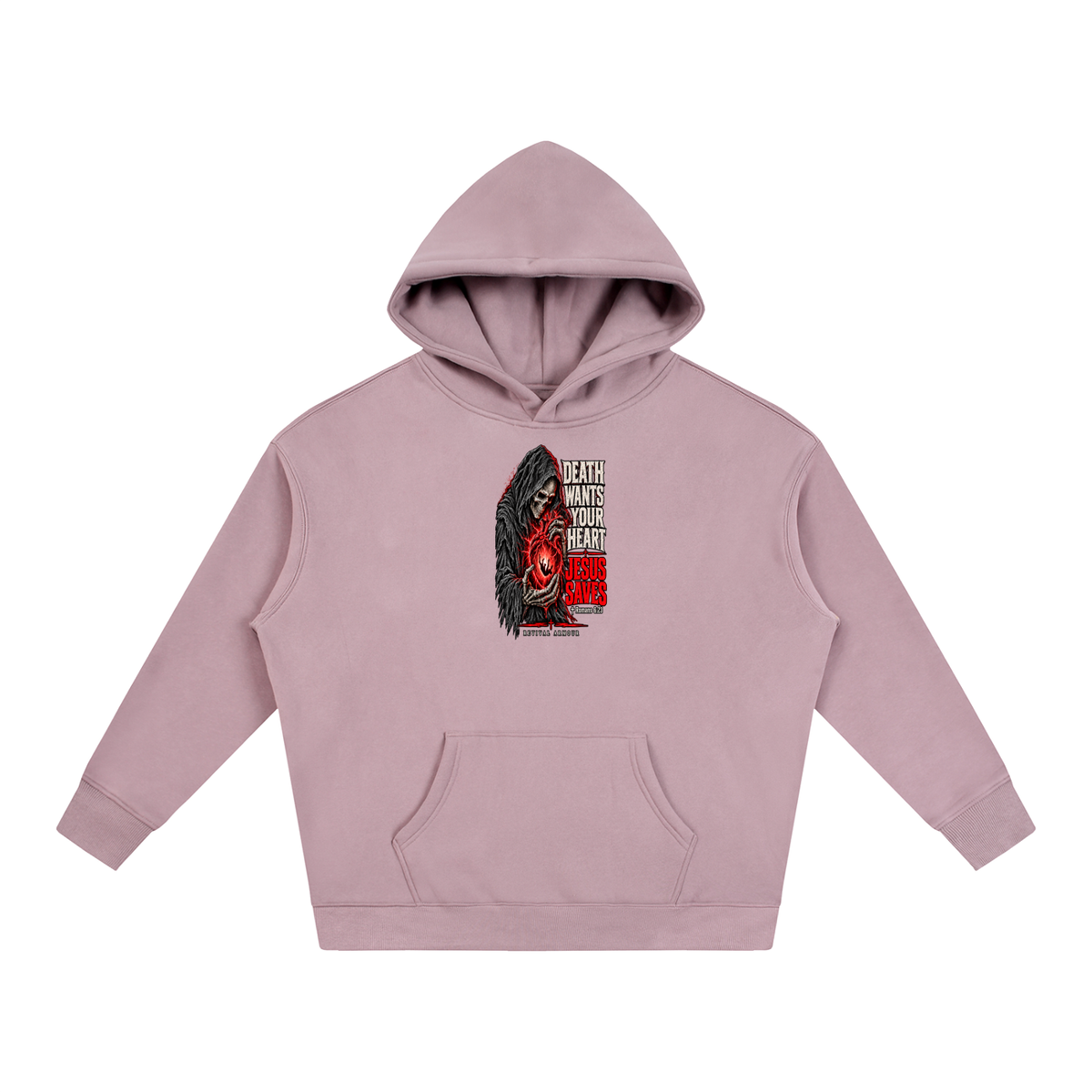 DEATH WANTS YOUR HEART JESUS SAVES ROMANS 6:23 REVIVAL ARMOUR Hoodie