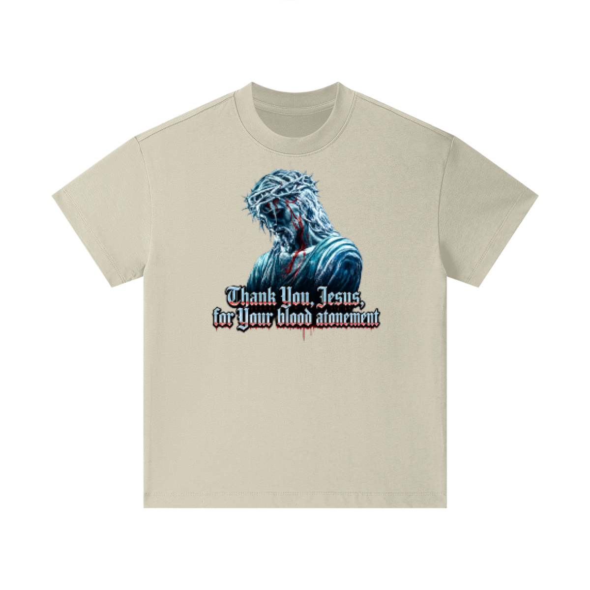 Thank you Jesus for your blood atonement Kids T-Shirt