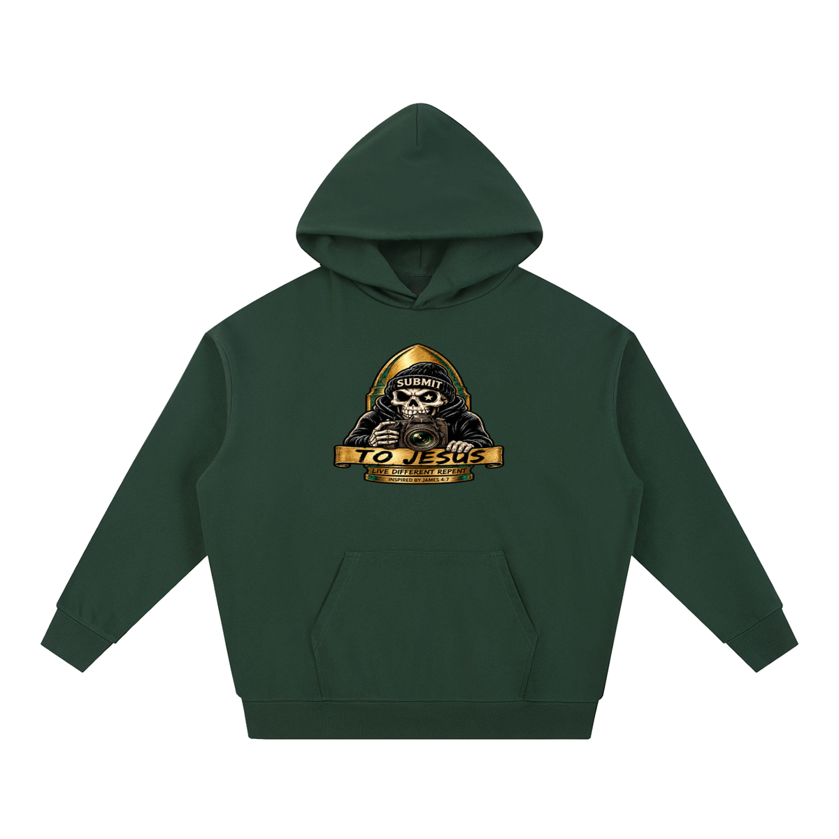 SUBMIT TO JESUS LIVE DIFFERENT REPENT INSPIRED BY JAMES 4:7 Hoodie