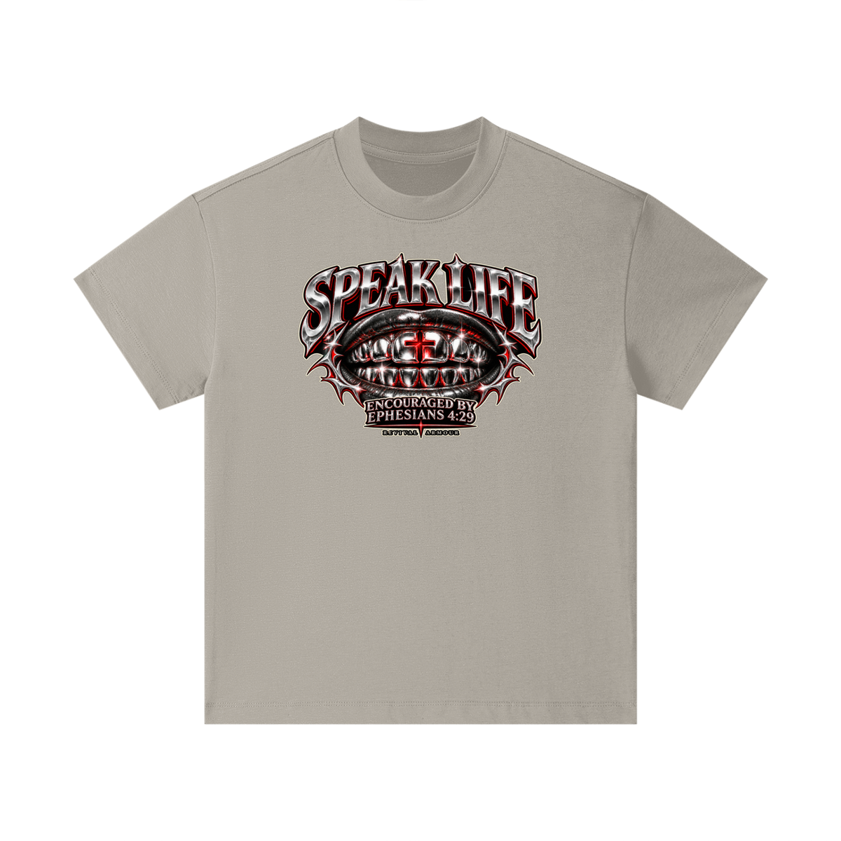 SPEAK LIFE ENCOURAGED BY EPHESIANS 4:29 Kids T-Shirt