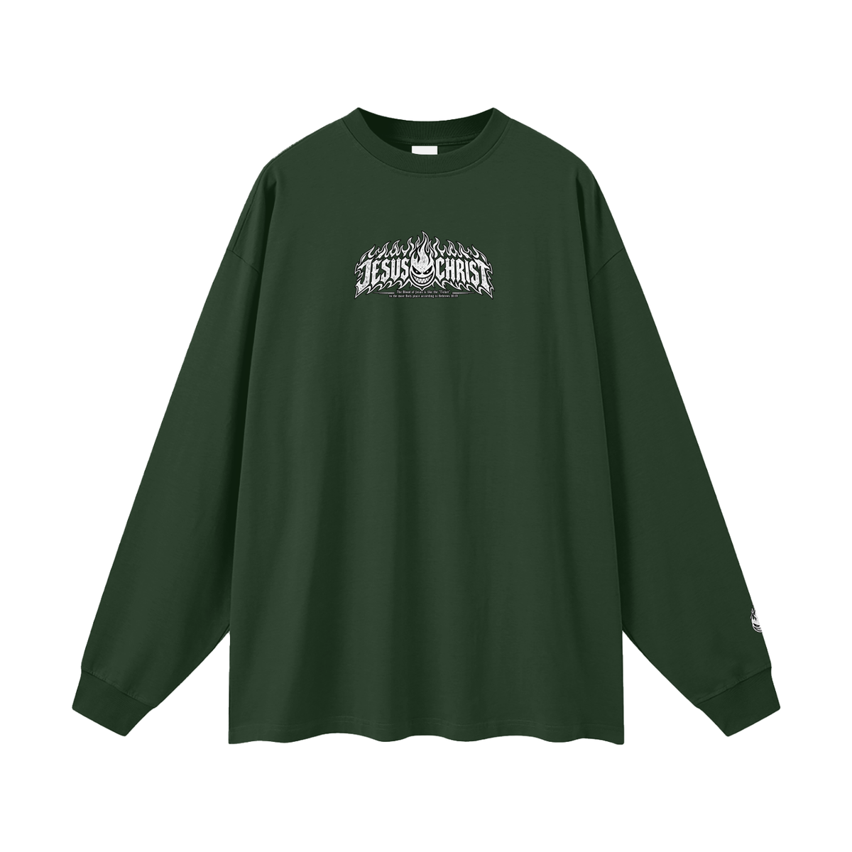 Jesus Christ The Blood Of Jesus is like the "Ticket" to the most Holy place according to Hebrews 10:19 Long Sleeve T-Shirt
